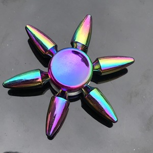 JY高級ステンレススチールスピナーおもちゃヘビーデューティメタルフィジェットスピナー焦点と楽しい卸売メタルフィジェットスピナー - Product Image 1