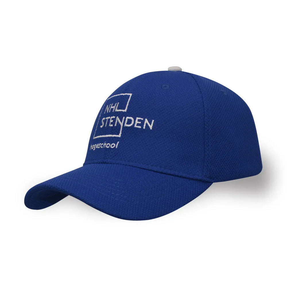 Gorra de béisbol de poliéster con logotipo personalizado para hombre, gorra deportiva con bordado de tela de piña, 6 paneles, la mejor oferta