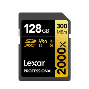 Scheda di memoria Sd professionale Lexar originale 64gb 32gb 128gb 2000x Sd Card U3 4k V90 classe 10 uhs-ii Flash Sd Card per fotocamera - Product Image 1