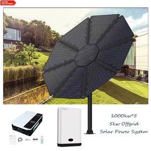 Controlador Solar MPPT de 1000W, Célula Solar de Silicio Monocristalino Manual, Sistema de Girasol Solar PV para Uso Doméstico - Product Image 2
