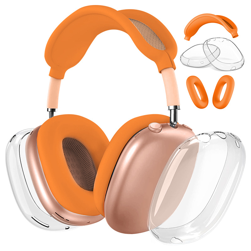 transparent + orange