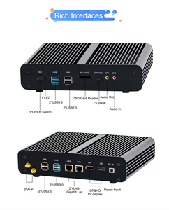ซัพพลายเออร์คอมพิวเตอร์สำหรับเล่นเกมราคาถูก Win 10 Core I7 7560U DP HD 2LAN 4G โมดูล Barebone Pc เกมเดสก์ท็อป Pc - Product Image 2