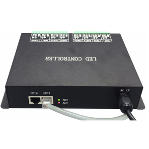 LED Pixel <strong>Decoder</strong> H801RC Support 8192 Pixels Work With <strong>Computer</strong> Network Marster Controller H803TV or H803TC 8 Ports Slave