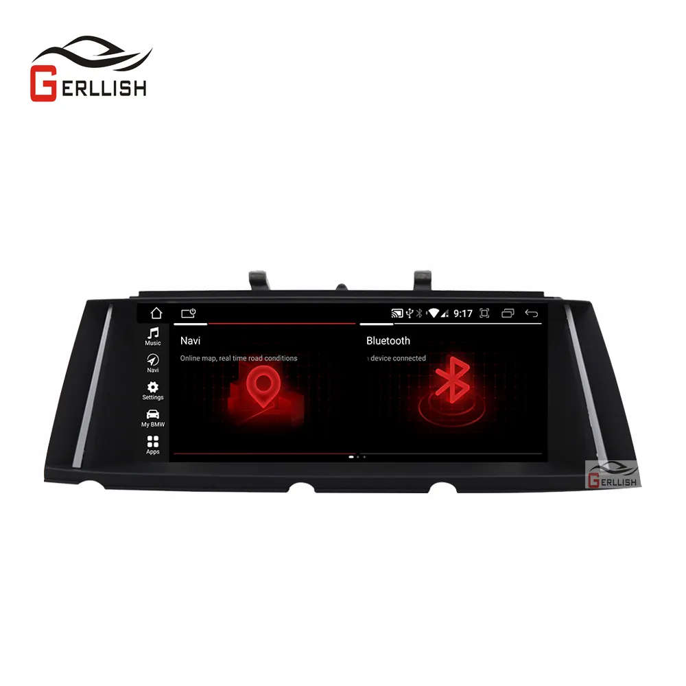 Gerllish Android Auto Dvd-speler Voor Bmw 7 Serie 740li F01 F02 (2009-2015) multimedia Radio Stereo Gps Navigatie Met Wifi 4G