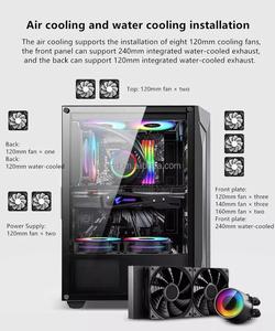 OEMデザインコンピューターケースPcゲーミングUSB3.0 ATX/ITXケースデスクトップ用スチールコンピューターケース & タワー - Product Image 5