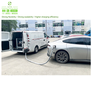 CTS Long Life 141kWh Road Rescue DC Fast Charging Mobile Station with Built in Lifepo4 Battery 65kWh 40kWh with GBT <strong>CCS</strong> <strong>Output</strong> - Product Image 6