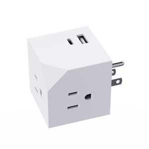 ETL/UL/FCC chứng nhận USA/Mỹ tiêu chuẩn Cube ổ cắm tăng bảo vệ di động nhỏ gọn văn phòng sử dụng cắm ổ cắm thiết kế nhỏ gọn - Product Image 2