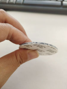 RFID Coin NFC Tag Plexiglas und weiches Epoxid material Ntg213 mit QR-Code NFC Round Adhesive Sticker Acryl karte für Restaurant - Product Image 5