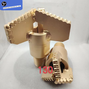 OEM ODM 3翼PDC钻头拖头用于水井矿石开采高强度工业钻石定制设计批量订单 - Product Image 1