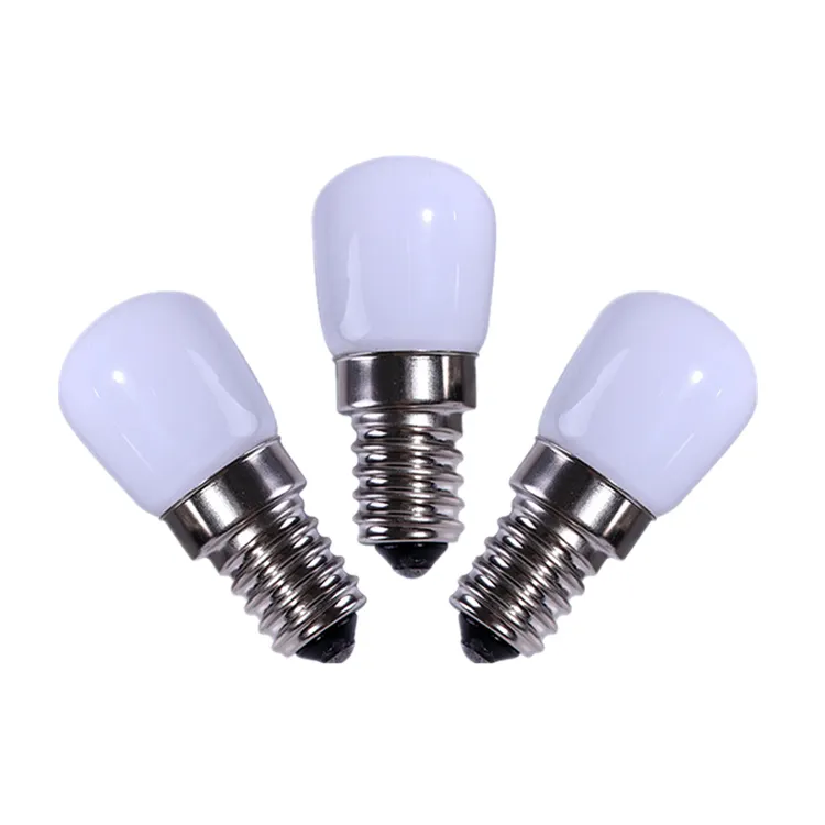 עבור מקרר ומכונת תפירה להשתמש קטן בורג אור הנורה 2W 3W 4W 5W E14 LED אור הנורה