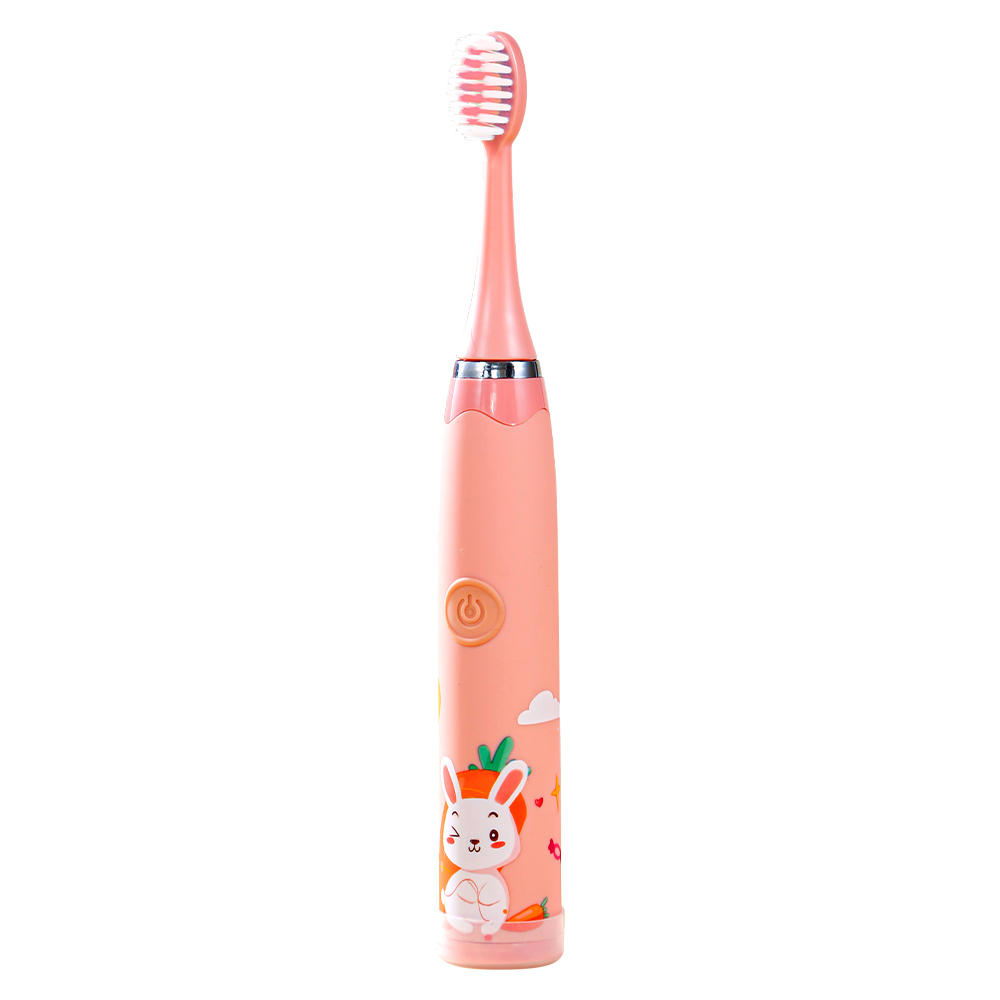 Pink battery with 3pcs brush heads(shipping without battery)