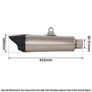 Motorcycle Full Set Exhaust System Modify <strong>Header</strong> Pipe Zar Carbon Muffler Racing Line for Triumph Street <strong>Triple</strong> 765 R S RS 765RS - Product Image 3