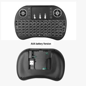 I8 Mini Wireless <strong>Keyboard</strong> 7 Color Backlit USB Interface 2.4G Touchpad Membrane Operation Style for PC <strong>Android</strong> TV Box - Product Image 6