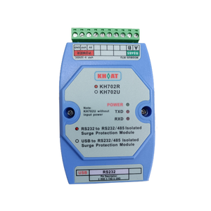 Industrial DIN35 Isolated RS485 RS232 USB <strong>Serial</strong> Communication Converter with Standard Modbus Communication Converter - Product Image 1