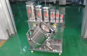实验室3D混合器三维混合器气缸/罐可以更换混合器混合机用于食品/化工/冶金/电子 - Product Image 5