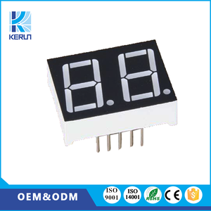 Modulo Display a Led a 2 cifre da 0.3 pollici a 7 segmenti con guscio di plastica bianca - Product Image 4