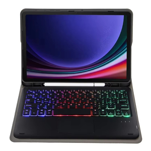 Laudtec Magic Keyboard ultrafino nuevo diseño cubierta Rgb Control de retroiluminación inteligente inalámbrico para Samsung Tab S9 Fe 10,9 pulgadas Pbk277 - Product Image 4