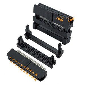 2.0mm 20pin Customized Idc Ribbon Female Connector Flat Ribbon Idc Connector Female Idc Cable <strong>Assembly</strong> - Product Image 2
