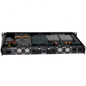 Professional Power <strong>Amplifier</strong> <strong>2</strong> Channel Power <strong>Amplifier</strong> 1u Power <strong>Amplifier</strong> Class D Amp - Product Image 4