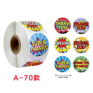 Unicorn Quà Tặng phần thưởng dán trẻ em cũng được thực hiện trường Kawaii Dễ thương động vật chó sticker cho trẻ em công việc tốt Dán CuộN - Product Image 1