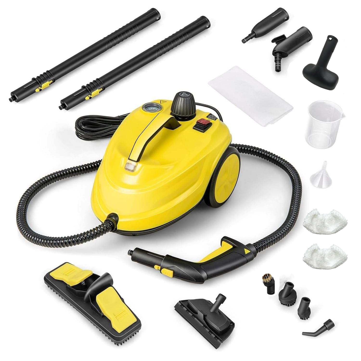 Yellow, Pressure guage with Lux. accessories
