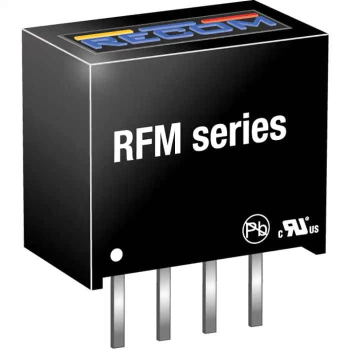ตัวแปลง DC-DC RFM-0505S ไฟฟ้า Recom ใหม่ของแท้1kV SIP4เอาท์พุตเดี่ยว1W 5V ออก RFM ซีรีย์ราคาดี