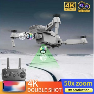 E88专业无人机摄像机4k高清高品质儿童遥控FPV直升机四轴飞行器玩具遥控无人机，带摄像机单镜头 - Product Image 4
