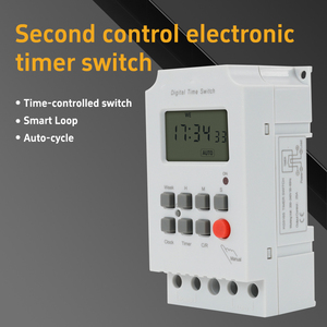 Display LCD interruttore tempo Controller stile europeo Socket Timer - Product Image 2
