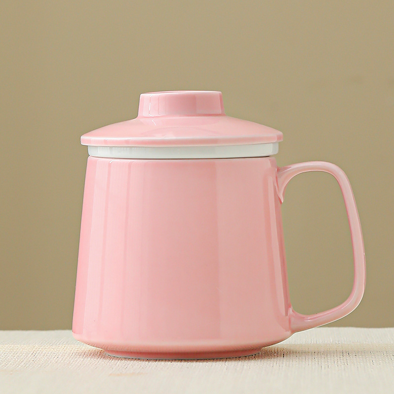 taza de té rosa