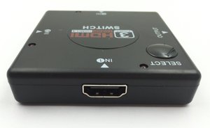 H.D.M.I 3IN13入力1出力スプリッターコンバーター3in1出力メスHDTVスプリッターアダプタースイッチ1080p3D - Product Image 4