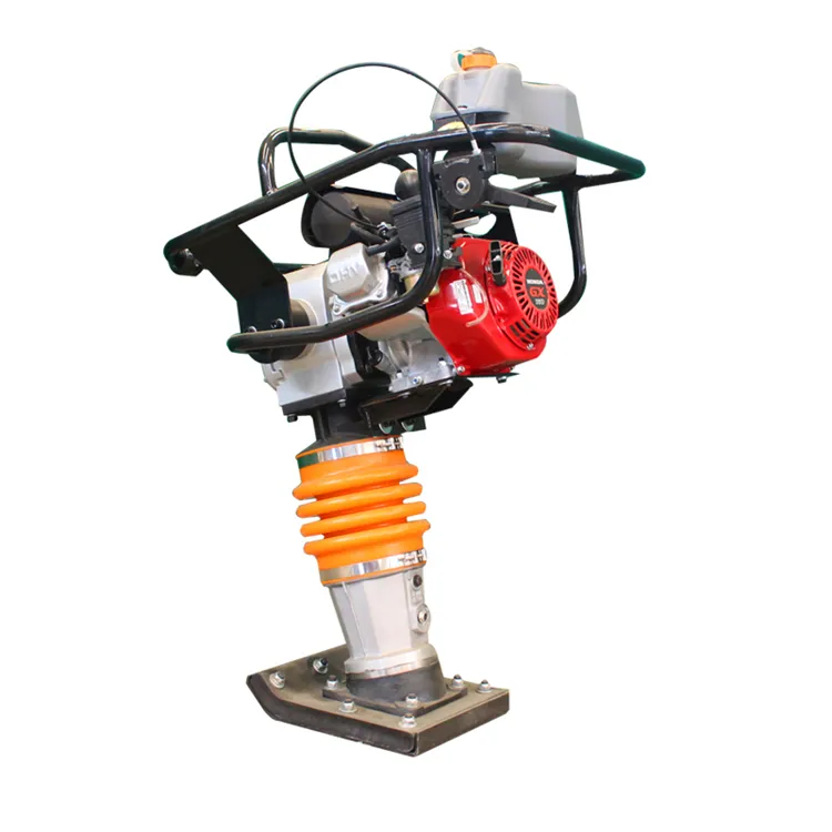 Diesel Soil Tamping Rammer Electrical Motor Soil Vibrating Tamper Machine