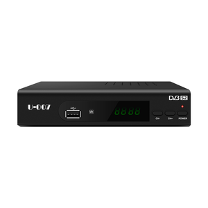La más nueva señal HD free to air receptor digital decodificador de satélite Actualización de software gratuito canales PVR función Set Top Box