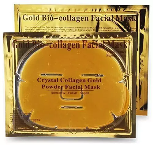 Private Label Hot Selling Luxus Gold Maske Anti-Aging Beauty Haut Anti Falten Feuchtigkeit spendende Kollagen maske Gesichts maske