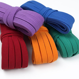 High Quality Jacquard Logo Flat <strong>Elastic</strong> Band Knitted Knit Design for Customized Logo Application - Product Image 4