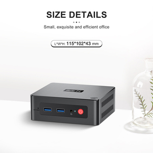 New Fashion 256GB GK Mini J4125 Small Tech PC Game Mini Desktop <strong>Computers</strong> For Office Game player - Product Image 3