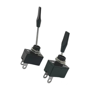 15A 12VDC 10A 24VDC 2 Pins terminalleri su geçirmez Off- (on) uzun kutuplu Mini geçiş anahtarı - Product Image 2