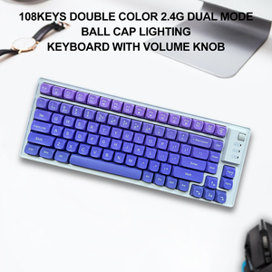 Teclado personalizado simple de ahorro de espacio 56 teclas 60% teclado con cable RGB Gaming Office con cable de 1,5 m - Product Image 2