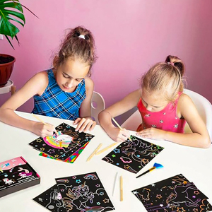 Custom Children Starry <strong>Sky</strong> Theme Rainbow Scratch <strong>Art</strong> Paper Diy Drawing Book Magic Drawing Book <strong>for</strong> <strong>Kids</strong> - Product Image 6