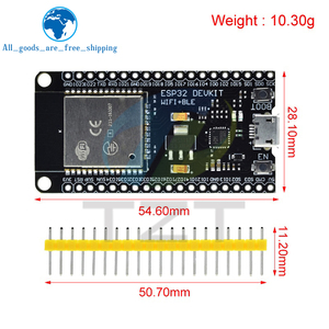 TZT MH-ET LIVE ESP32 scheda di sviluppo WiFi + Bluetooth Ultra-basso consumo energetico Dual Core ESP-32 ESP-32S CH9102 per Arduino