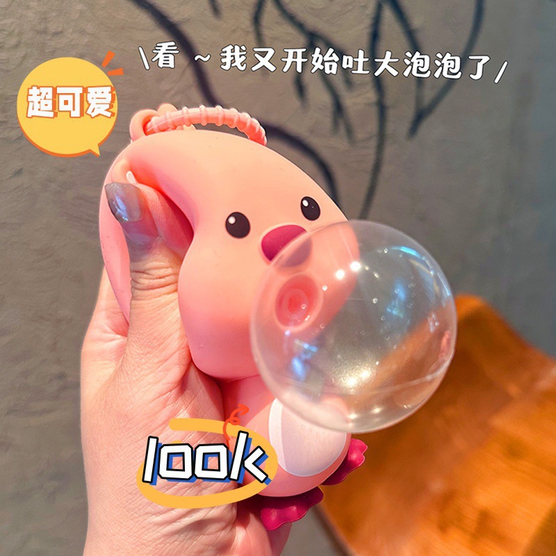 Little ruby blows bubbles 10cm