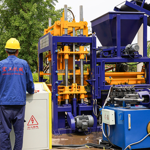 QT5-15 HF Factory Hot Sale QT5-15 Self <strong>Loading</strong> Stacker Concrete <strong>Block</strong> Making <strong>Machine</strong> <strong>Block</strong> Making <strong>Machine</strong> - Product Image 3