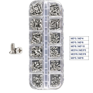 Mini kit de tornillo M2 M2.5 M3 ordenador portátil montar reparación tornillo sujetador conjunto - Product Image 1