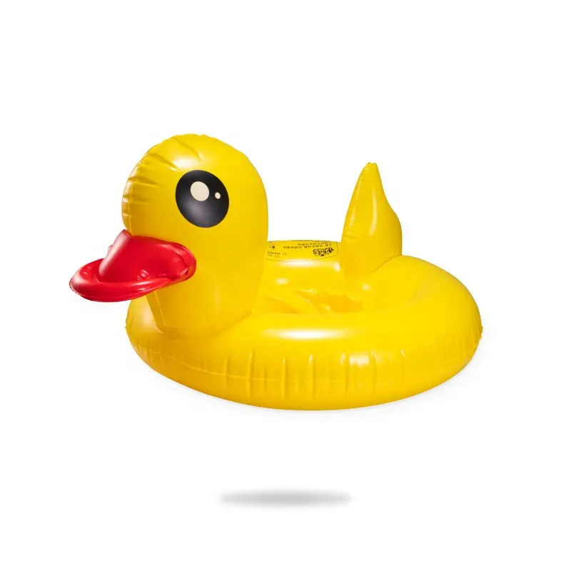 Flotador inflable para piscina de pato, tubo para bebé, anillo de natación