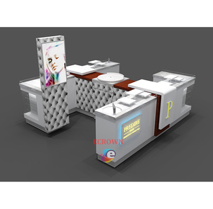 Armazenamento modular fácil para computador, mesa de shopping, design simples e moderno, cinza, para artigos diversos, OEM
