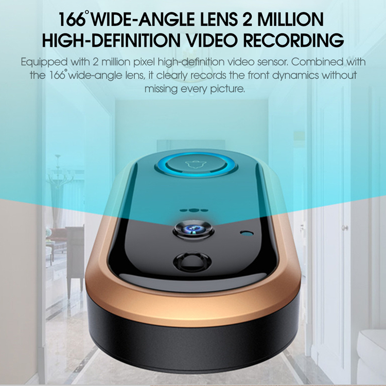 Amazon products best selling 1080P Wireless Smart Home Door Bell motion detection PIR video wifi wireless Tuya smart doorbell