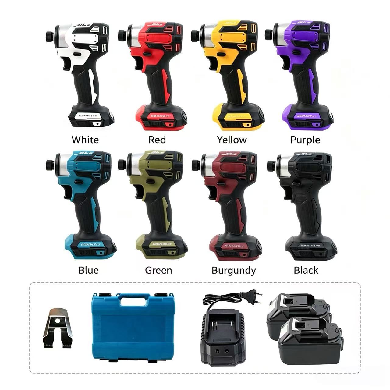 Two electric one plastic box set-8 colors optional