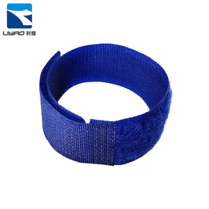 Velcroes Colorful <strong>Hook</strong> and <strong>Loop</strong> Cable Ties Reusable Nylon Soft Self-Locking for Computer Wire Garment &amp; Processing Accessories - Product Image 1