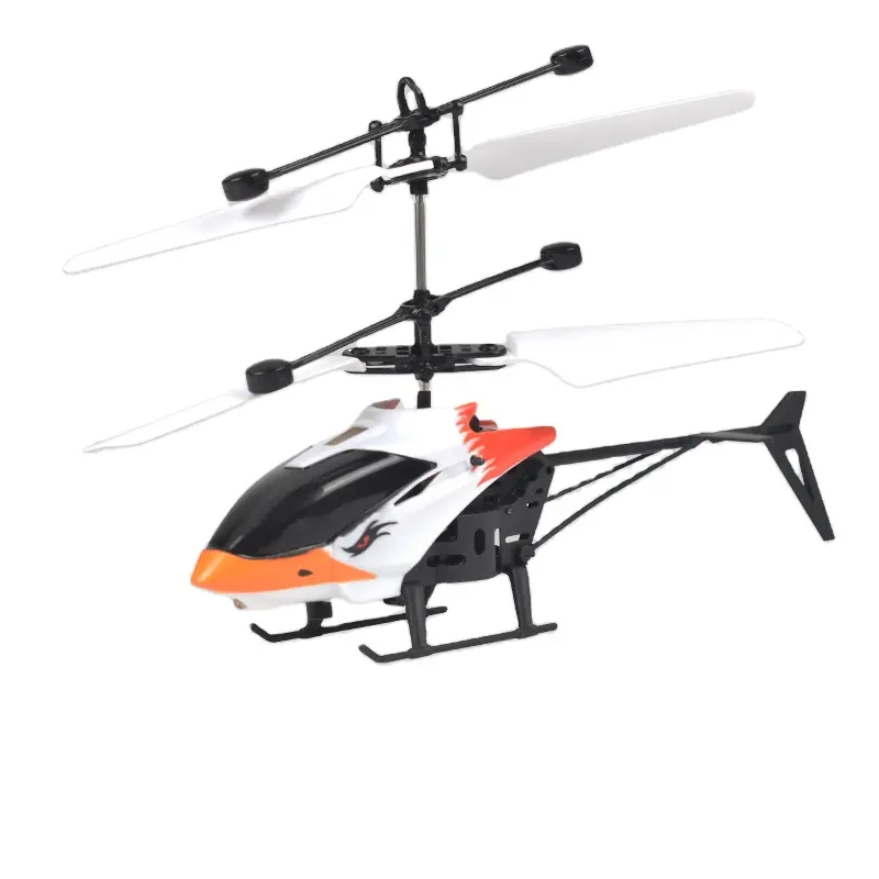 LONGXI RC helicóptero control remoto pequeño Black Hawk helicóptero con sensor de gestos LED máquina voladora helicóptero infrarrojo Juguetes
