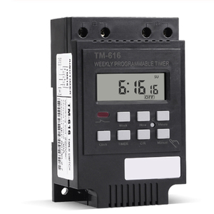 30A Carico 7 Giorni Digitale Programmabile TIMER INTERRUTTORE del Relè di Controllo 220V Din Rail Mount - Product Image 2