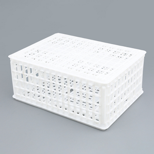 Foldable and <strong>Stackable</strong> Plastic Poultry Transport <strong>Crate</strong> <strong>Size</strong> 960*570*270mm with Removable Bottom for Easy Cleaning Suitable - Product Image 5